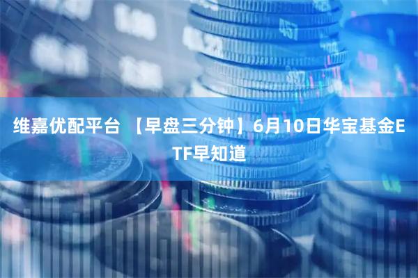 维嘉优配平台 【早盘三分钟】6月10日华宝基金ETF早知道